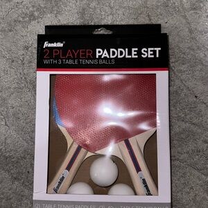 Franklin 2 Player Table Tennis Paddle Set